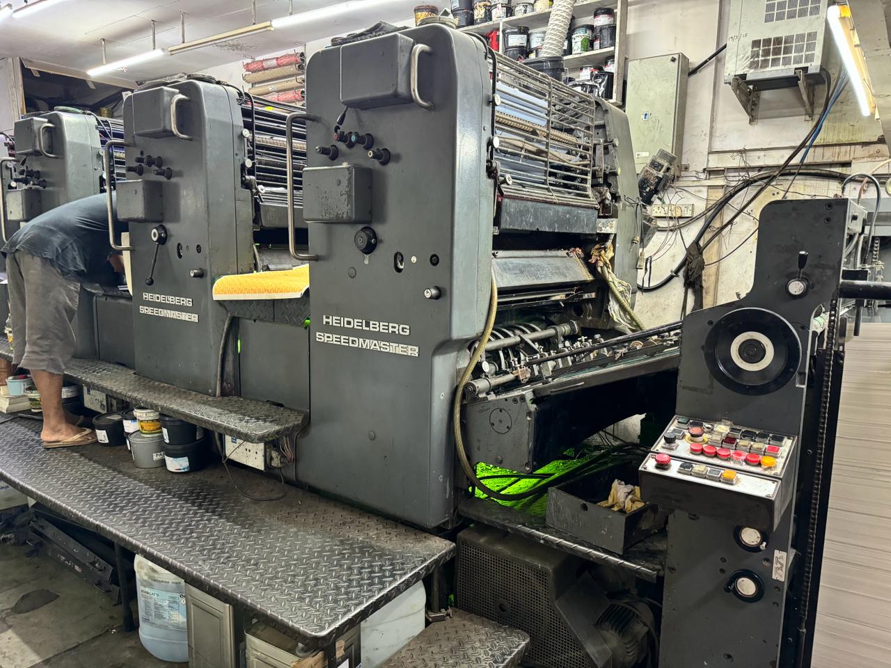 Heidelberg SM 72 F Indian Running Offset Printing Machine - Image 3