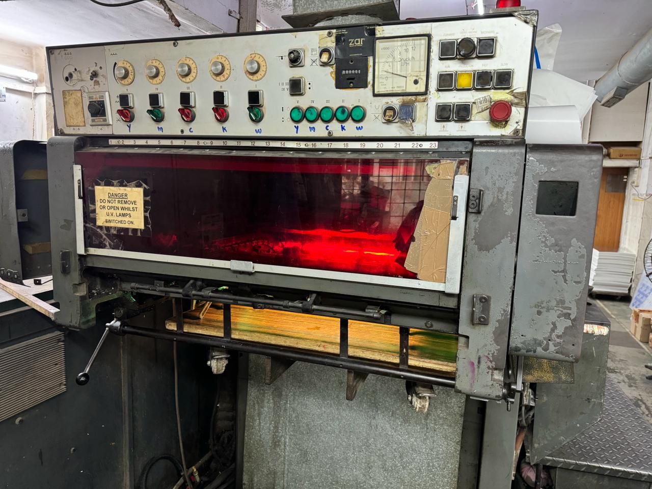 Heidelberg SM 72 F Indian Running Offset Printing Machine - Image 6