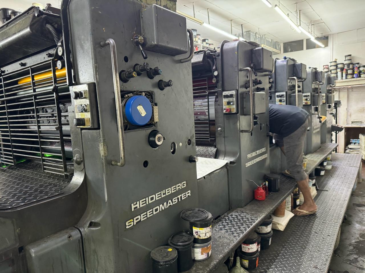 Heidelberg SM 72 F Indian Running Offset Printing Machine - Image 5