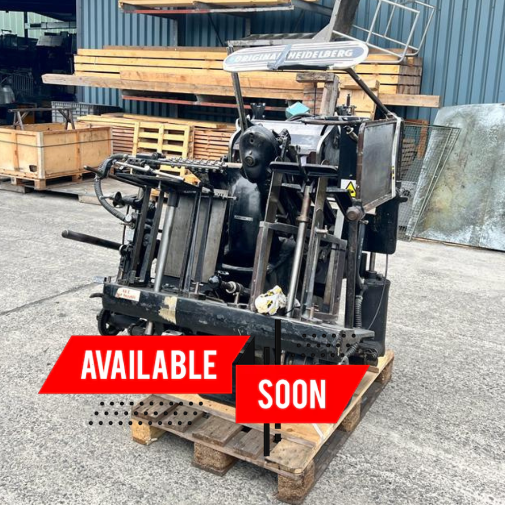 Heidelberg Tigel Platen A4